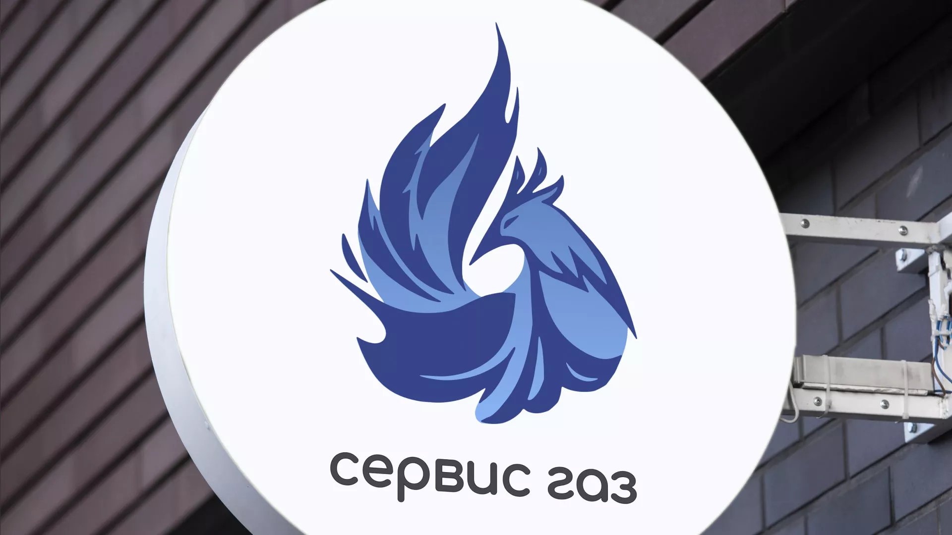 Создание логотипа «Сервис газ» в Бирюсинске