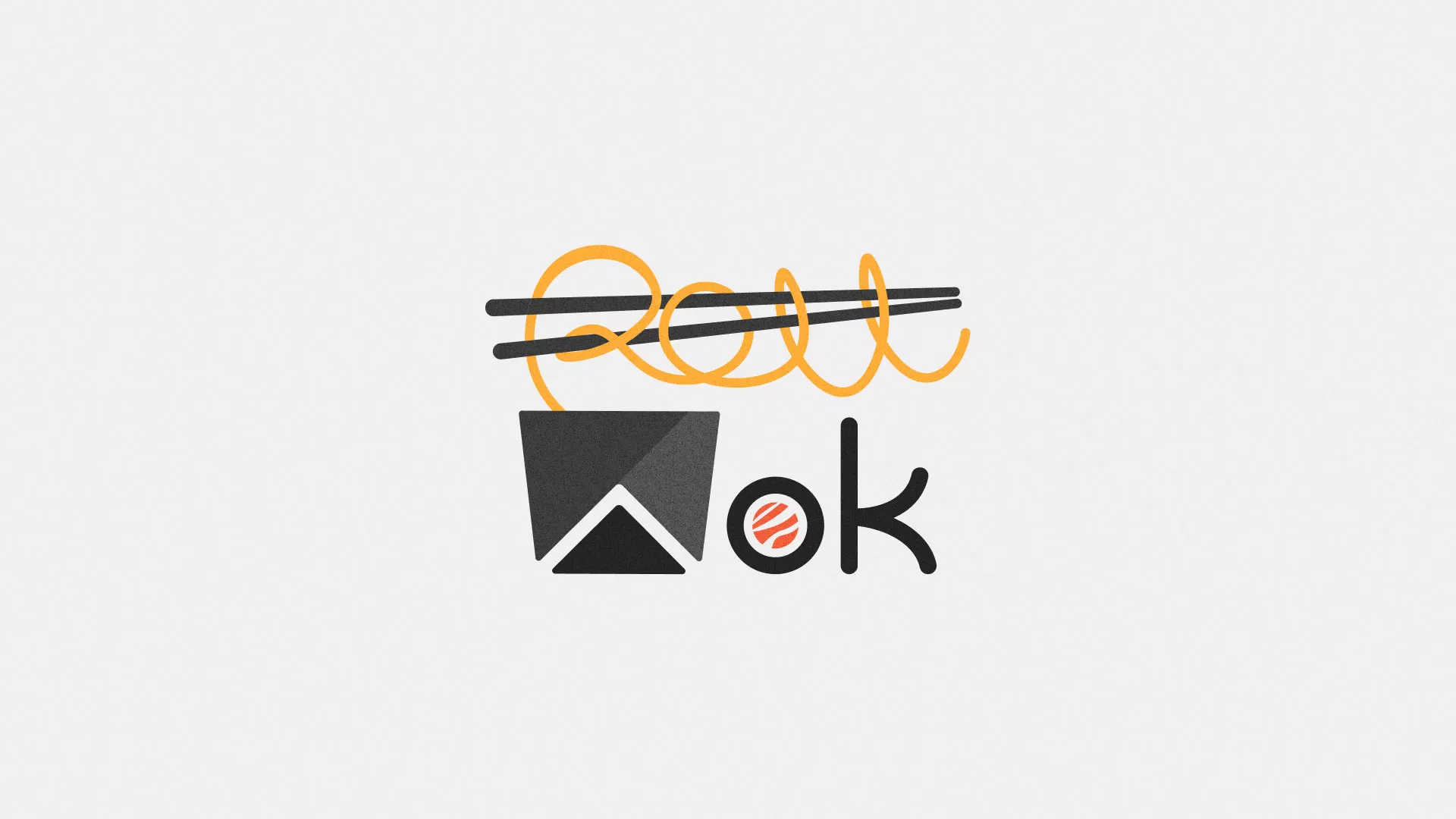 Разработка логотипа в Бирюсинске для суши-бара «Roll Wok Club» Разработка логотипа в Бирюсинске для суши-бара «Roll Wok Club»