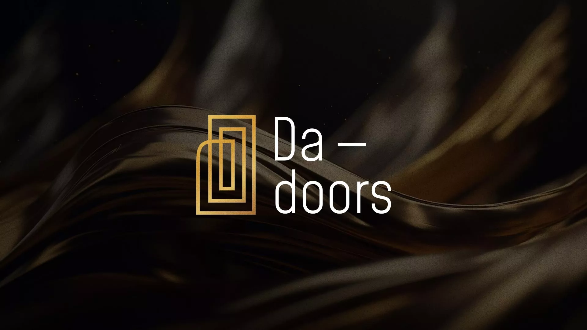 Разработка логотипа для компании «DA-DOORS» в Бирюсинске